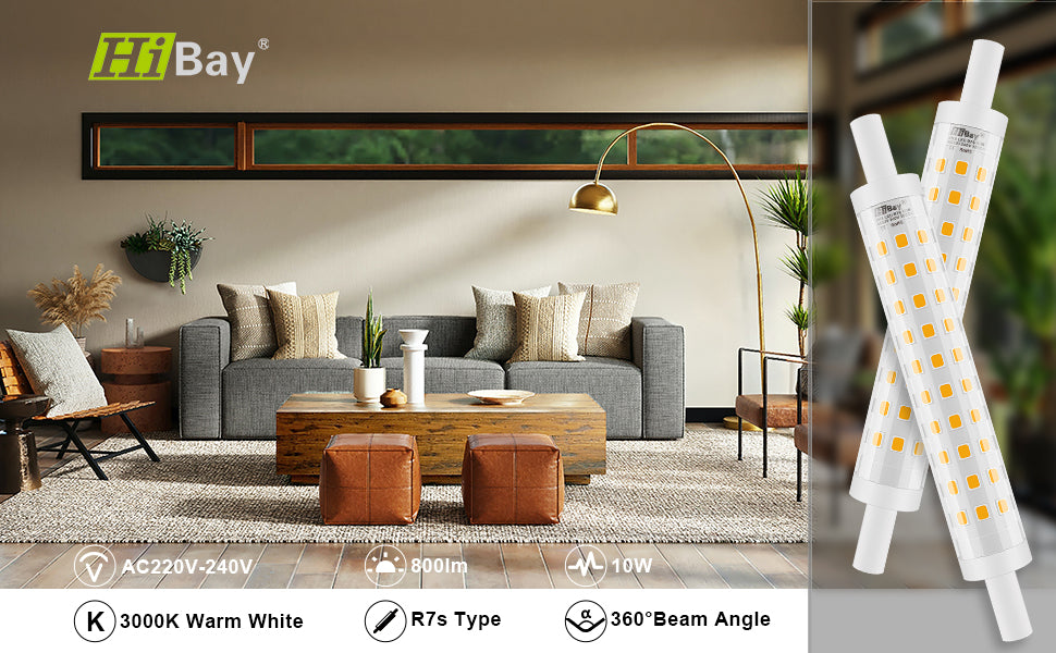 Wie R7s LED-Lampen Ihr Schlafzimmer in eine gemütliche Oase verwandeln können#r7s led nitch dimmbar 30w#led leuchtmittel r7s warmweiß birne#r7s led birne 118mm#