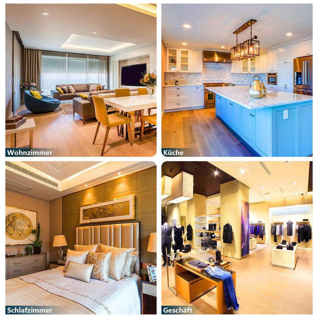 Wie diese Einbauleuchten Ihnen helfen können, ein dunkles Zimmer zu erhellen!#led einbaustrahler 230v gu10#led deckenspots rund 230v gu10#led spots schwenkbar#