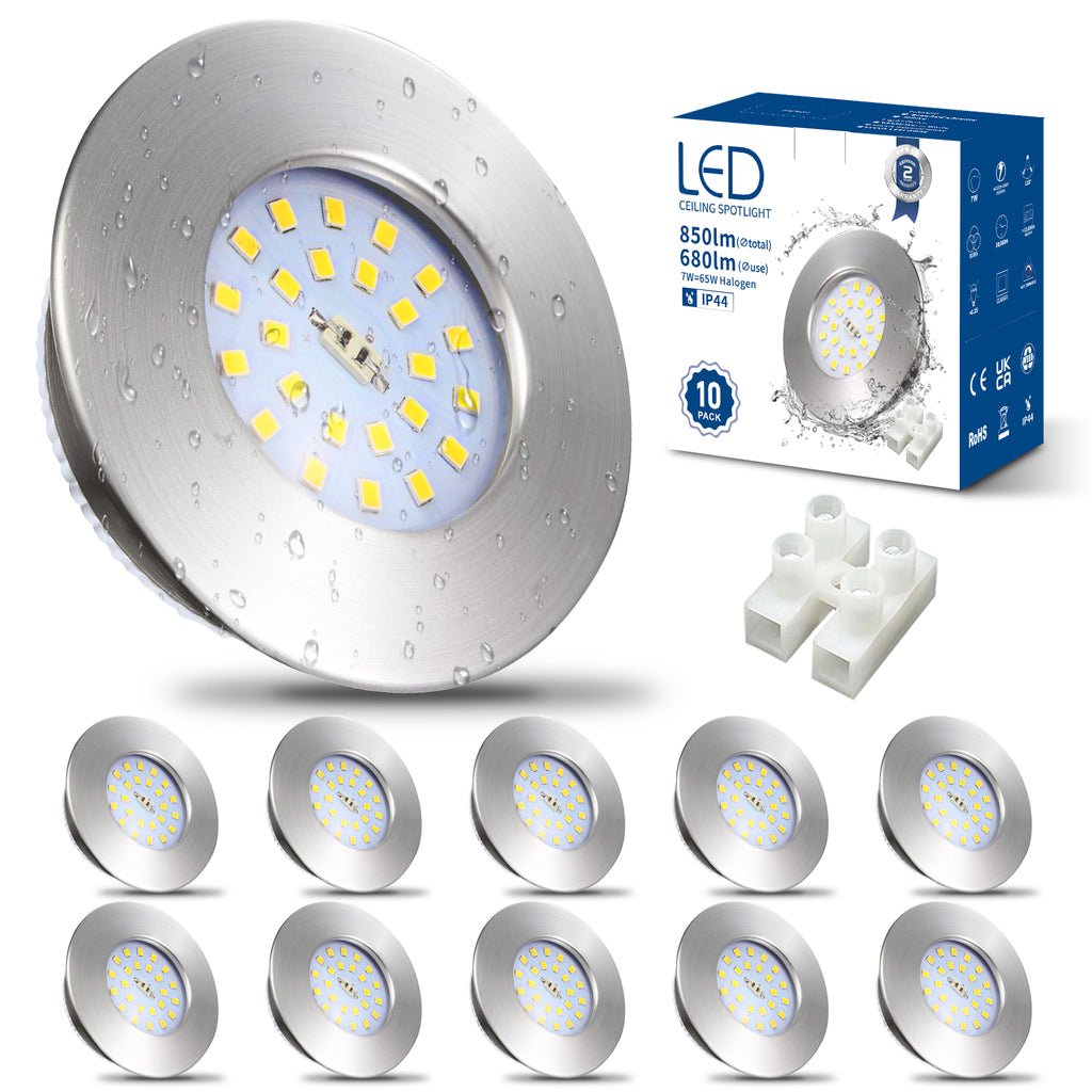 LED Einbaustrahler für ein kindersicheres Kinderzimmer#led einbaustrahler ip44#led einbaustrahler flach#led einbaustrahler Warmweiß#
