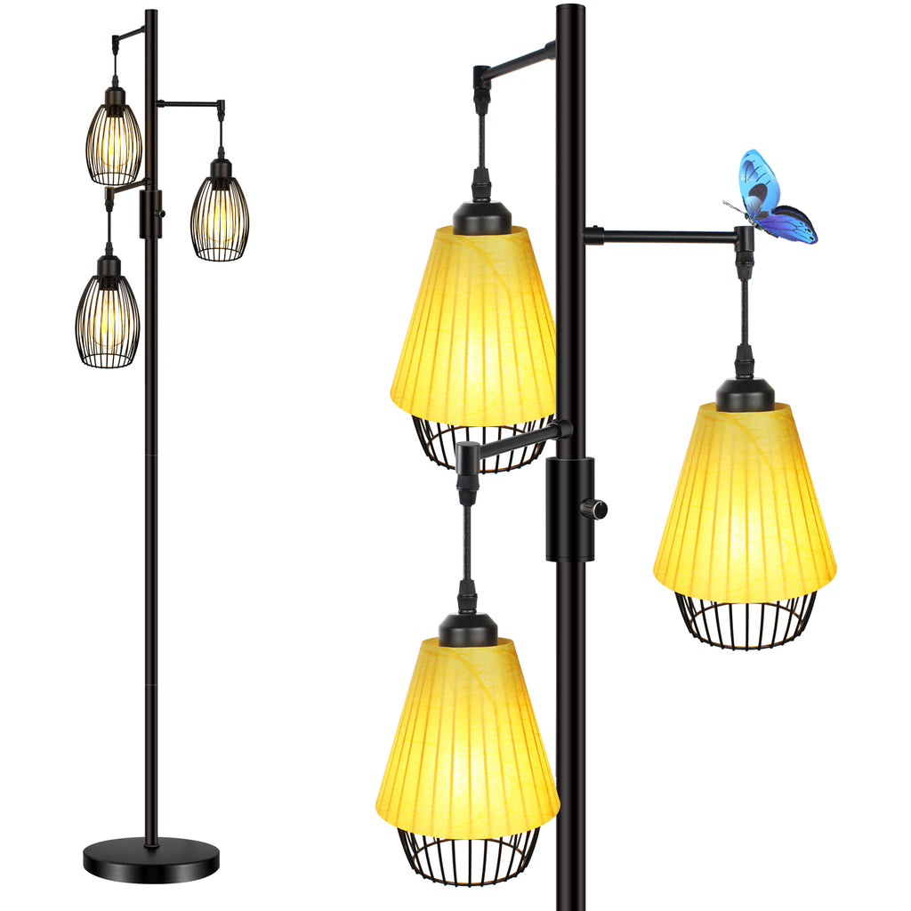 Die Retro-Stehlampe, die Sie in die Vergangenheit zurückversetzt#led stehlampe Vintage#stehlampe Schwarz Dimmbar#led stehleuchte 8w#