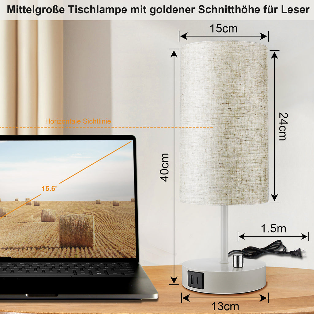 Verbessern Sie Ihre Leseecke mit unserer stilvollen und praktischen Tischlampe#tischlampe dimmbar mit kabel#tischlampe dimmbar 8w Nachttischlampe#schlafzimmerlampe led dimmbar#