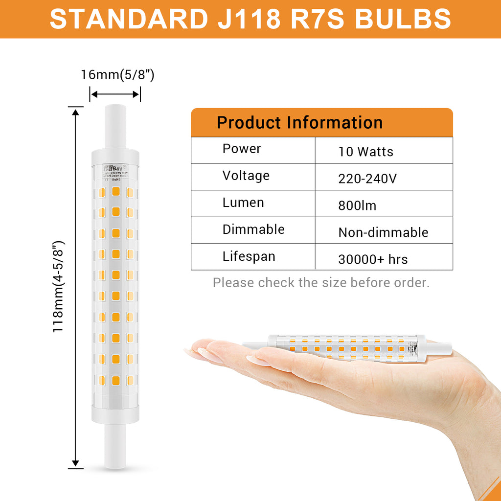 R7s LED-Lampen: Die perfekte Wahl für moderne Wohnräume#r7s led nitch dimmbar 20w#led leuchtmittel r7s warmweiß#r7s led birne 118mm#