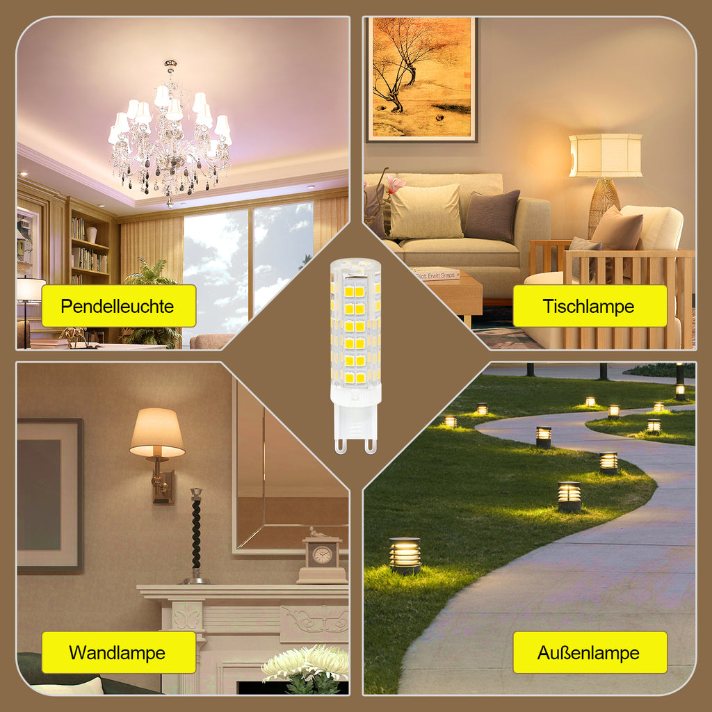 Schaffen Sie eine warme Atmosphäre in Ihrem Zuhause mit unserer LED-Glühbirne#led g9 5w#7w g9 lampen led einbaustrahler#7w g9 led kaltesweiß birne#