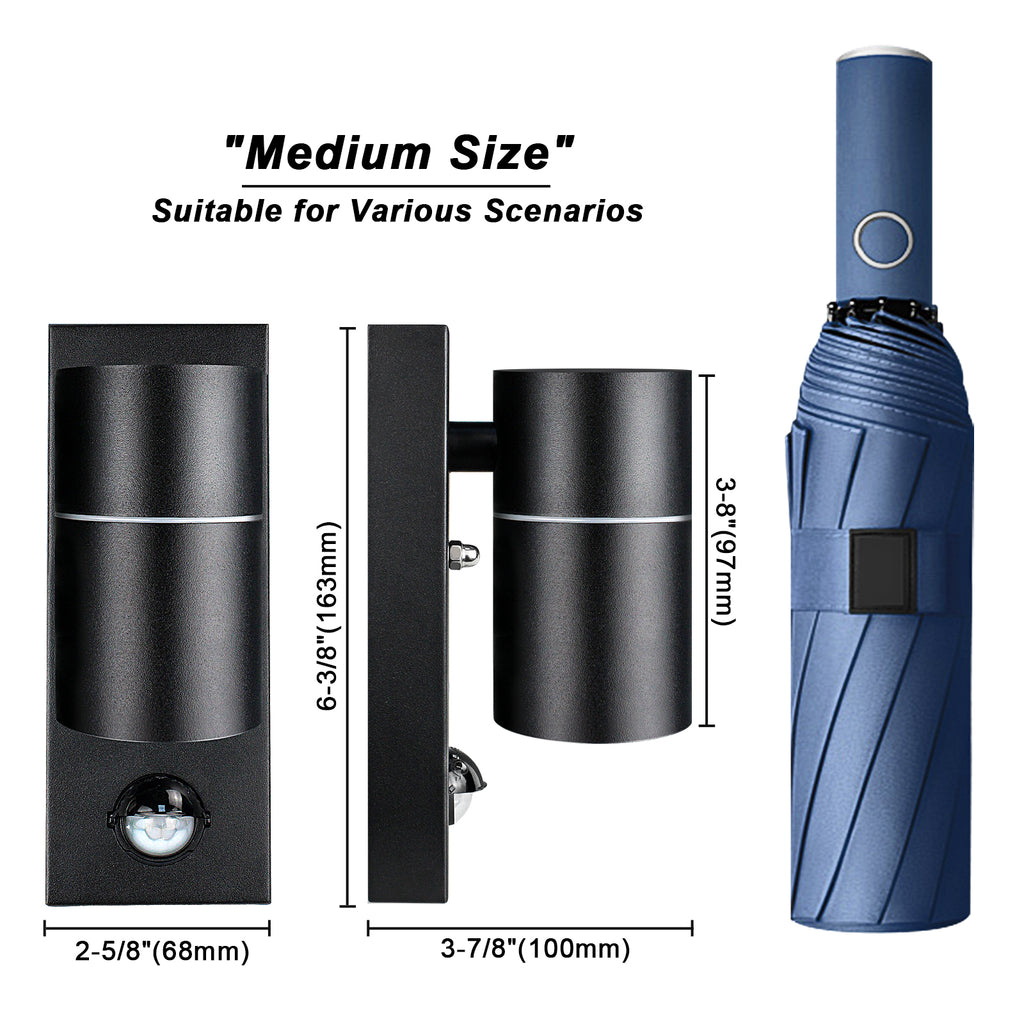 Eine Außenleuchte, die Ihr Zuhause sicherer und stilvoller macht#led wandleuchte edelstahl#led lampe gu10 warmweiß#led lampe ip44 mit bewegungsmelder#