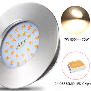 Warmweißes Licht für ein gemütliches Zuhause: LED Einbaustrahler im Test#led einbaustrahler chrome#led einbaustrahler bad#LED Einbaustrahler 230V#
