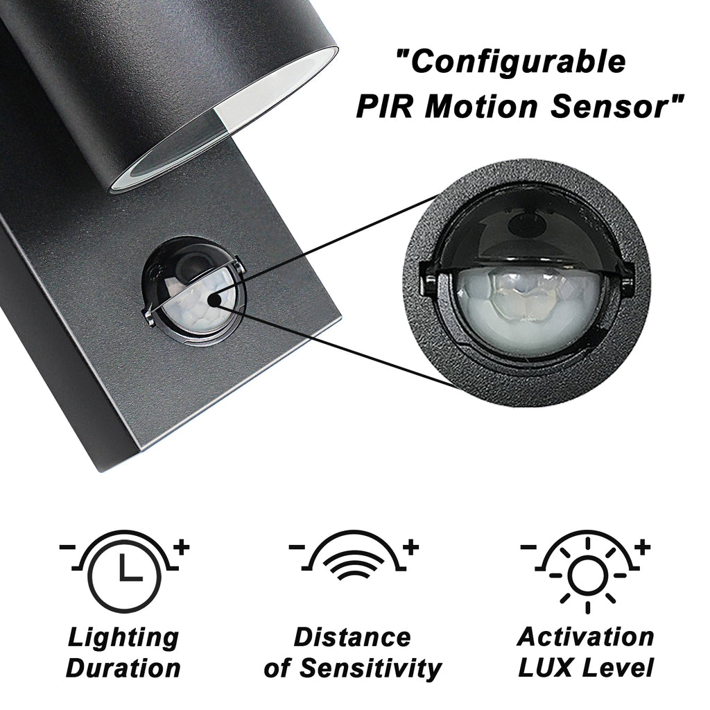 Sorgen Sie für eine warme und einladende Atmosphäre in Ihrem Wohnzimmer mit dieser Außenleuchte#led wandleuchte mit bewegungsmelder#led edelstahl GU10 außenlampe PIR#LED aussenleuchten warmweiß#