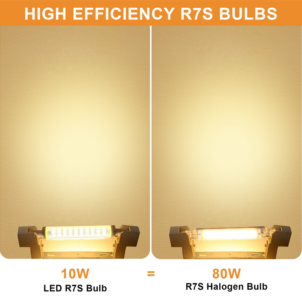 Wie R7s LED-Lampen das häufige Austauschen von Glühbirnen verhindern können#r7s led 78mm#led leuchtmittel r7s warmweiß#r7s led birne 118mm#