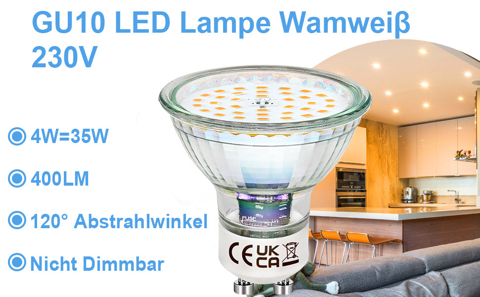 Sparen Sie bis zu 90% auf Ihre Stromrechnung mit diesen energieeffizienten GU10 LED-Lampen#gu10 led lampen#gu10 led lampen 5w#gu10 led spot 230v#