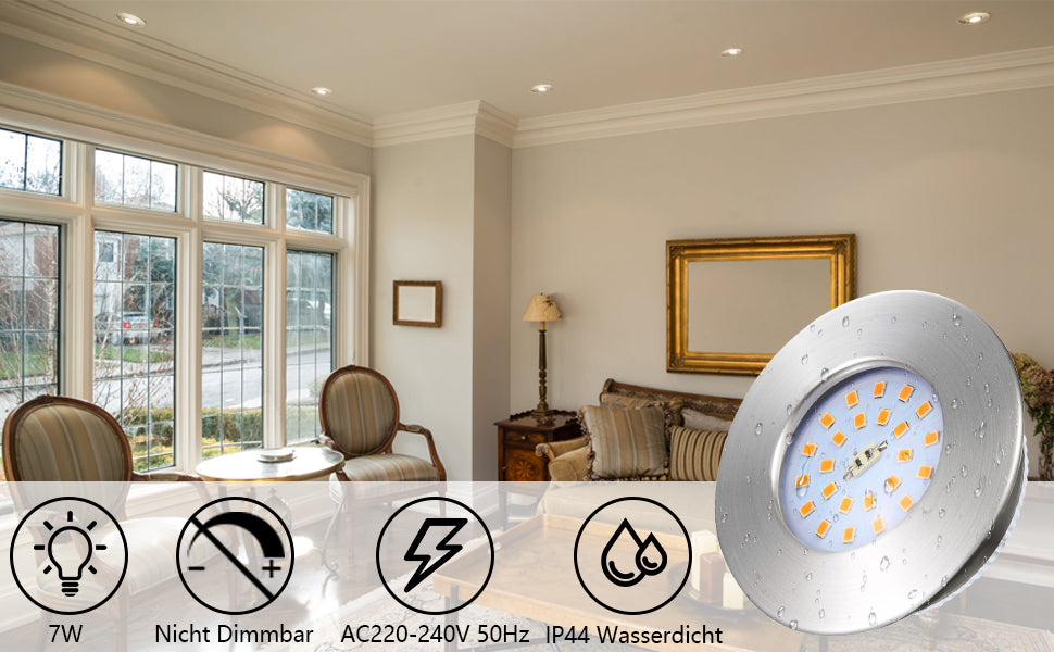 Erleuchten Sie Ihr Zuhause mit diesen wasserdichten LED Einbaustrahlern#led einbaustrahler außen #led einbaustrahler 230v flach#led einbaustrahler außen terrasse#