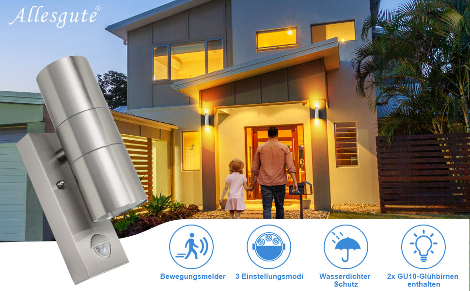 Einfach zu installieren und zu verwenden: Die beste Wahl für Ihre Terrasse#led aussenleuchte mit bewegungsmelder#led aussenlampe#led lampe anschließen#