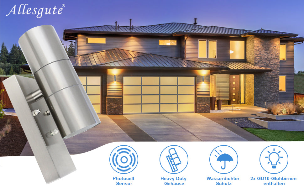 Sicherheit und Komfort: Die ideale Wahl für Ihre Balkonbeleuchtung#led aussenleuchte mit bewegungsmelder ip44#led lampe bewegungsmelder#led aussenlampe#