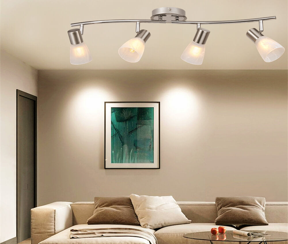 Bringen Sie mit der HiBay LED-Deckenleuchte Licht in Ihr Esszimmer#moderne led deckenleuchten#gu10 deckenstrahler#4 flammig deckenspot#