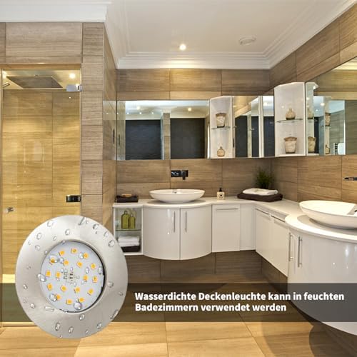 Wondlumi 6er LED Einbaustrahle – WW