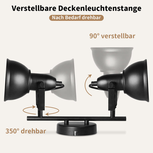 HiBay Horn-Schirm 2 Flammig – Bild 2 #2 Flammig