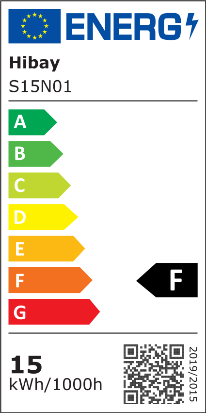 EU Energy Label – EPREL 967488 – S15N01
