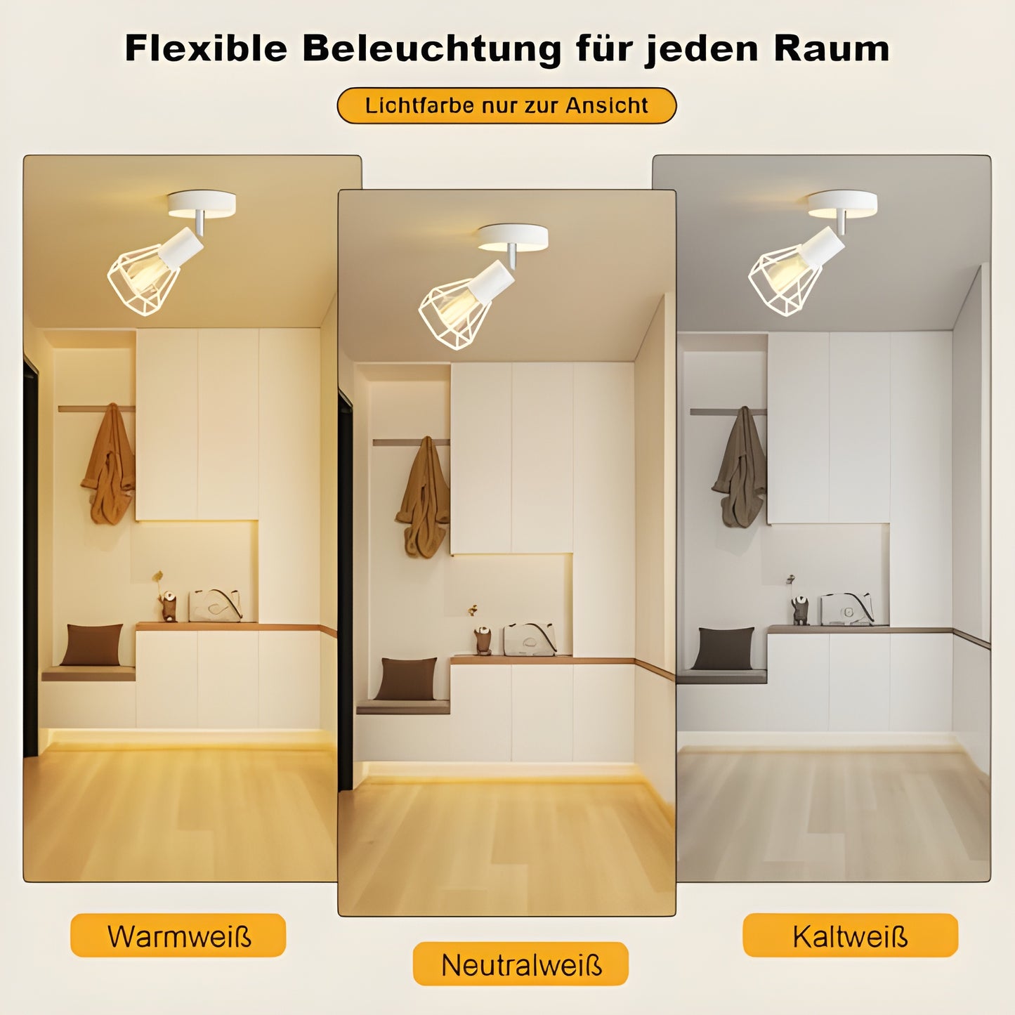 HiBay Diamant Weiß 1 Flammig – Bild 6 #1 Flammig