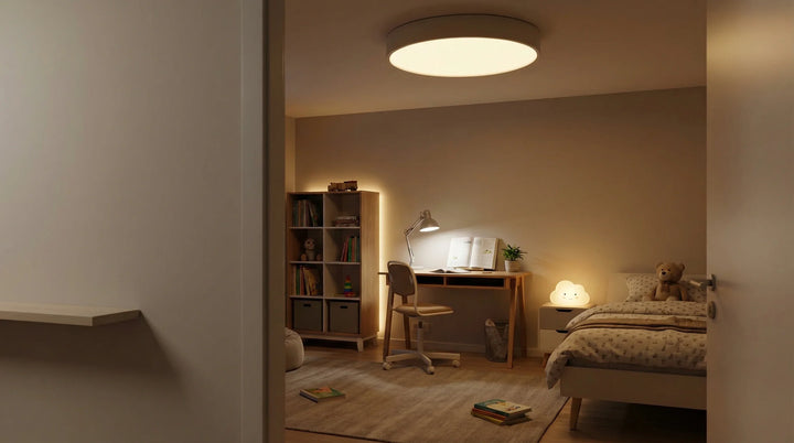 Kinderzimmer Lichtdesign: Flexibles Licht von 0 bis 16