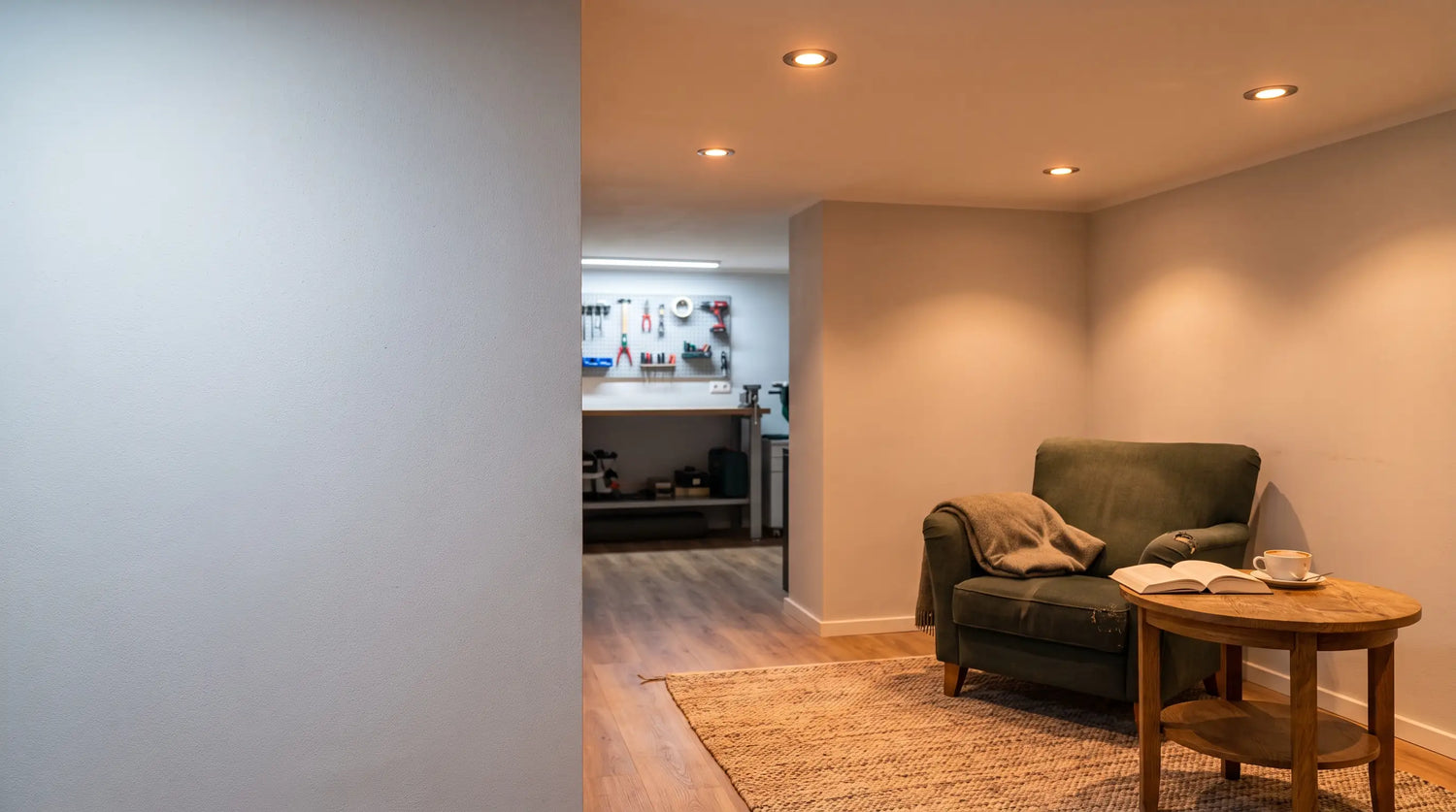 Hobbykeller beleuchten: Kompletter LED-Zonenplan