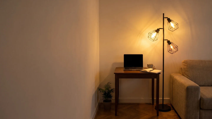 Licht für die Homeoffice-Ecke: Tagsüber Fokus, abends Ruhe