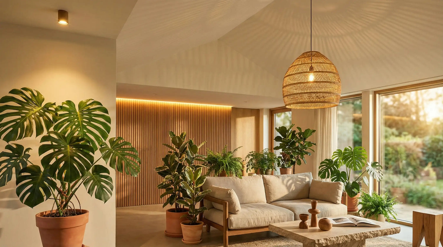 Biophilic Lighting: Natur ins Zuhause holen mit LED
