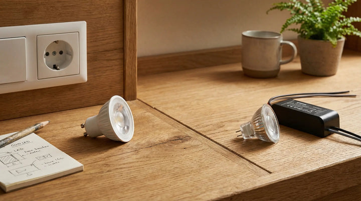 MR16 vs GU10: 12V und 230V LED-Spots im Vergleich