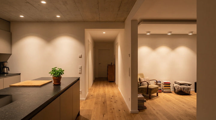 LED Einbaustrahler flach vs. Standard: Einbautiefe im Vergleich