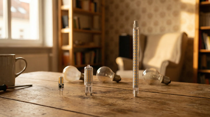 G9, G4 & R7S: LED Leuchtmittel richtig nachrüsten
