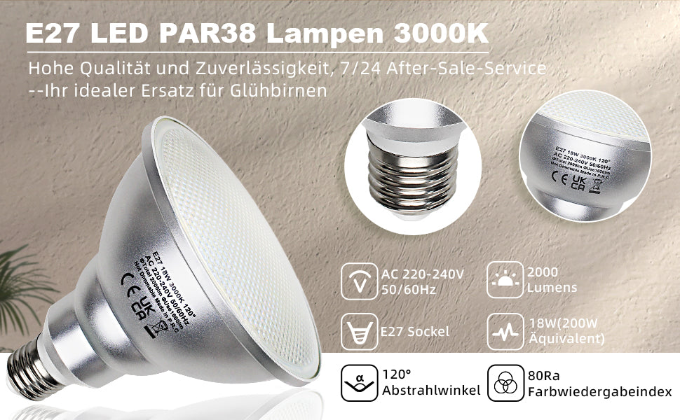 Wie PAR38 LED E27 Spotlight Ihr Schlafzimmer aufhellen kann#led e27 15w#e27 par38 led#e27 par38 led strahler ip65#