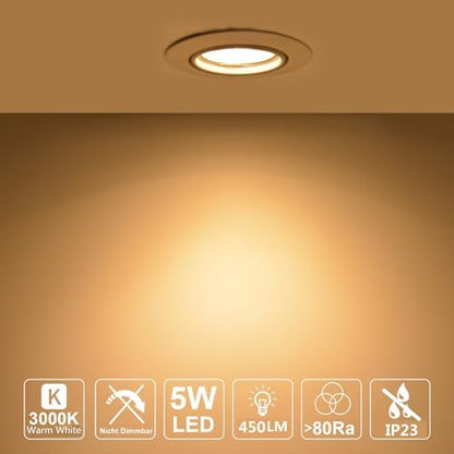 HiBay 8er Set Warmweiß 3000K Lichtfarbe
