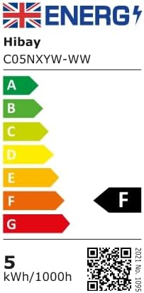 HiBay LED Einbaustrahler 5W IP44 Ultra Flach – Bild 11 #Warmweiß 3000K