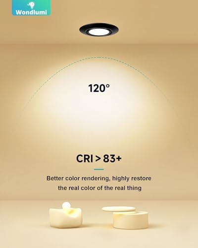 Wondlumi 6er LED Einbaustrahle – WW