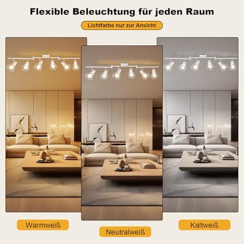 HiBay Diamant Weiß 6 Flammig – Bild 5 #6 Flammig