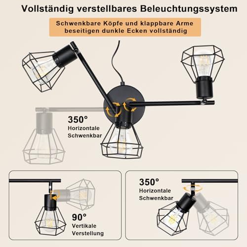HiBay Stecker-Strahler 3 Flammig – Bild 4 #3 Flammig