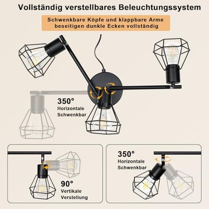 HiBay Stecker-Strahler 3 Flammig – Bild 4 #3 Flammig