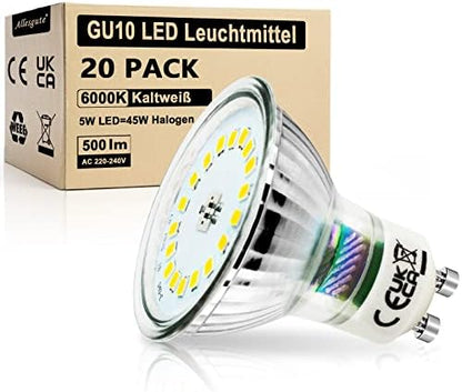 Allesgute GU10 5W Nicht Dimmbar KW / 20er – Bild 1