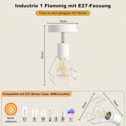 HiBay Diamant Weiß 1 Flammig – Bild 5 #1 Flammig