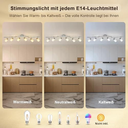 Unikcst Streifenglas Chrom 6 Flammig – Bild 6 #6 Flammig