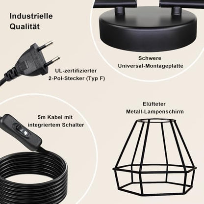 HiBay Stecker-Strahler 4 Flammig – Bild 3 #4 Flammig