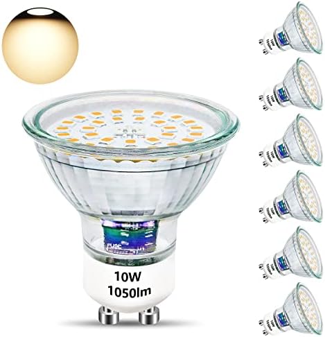 Unikcst GU10 LED 10W Nicht Dimmbar – Bild 1 #Warmweiß 3000K #6er Set