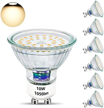 Unikcst GU10 LED 10W Nicht Dimmbar – Bild 1 #Warmweiß 3000K #6er Set