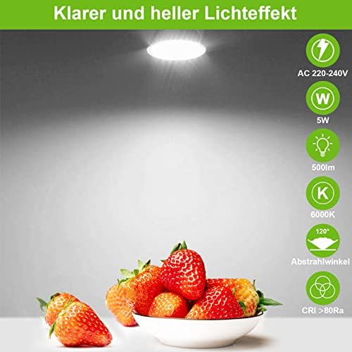 Allesgute GU10 5W Nicht Dimmbar KW / 20er – Bild 4