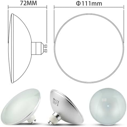 HiBay GU10 AR111 LED Spot – Bild 3 #Warmweiß 3000K