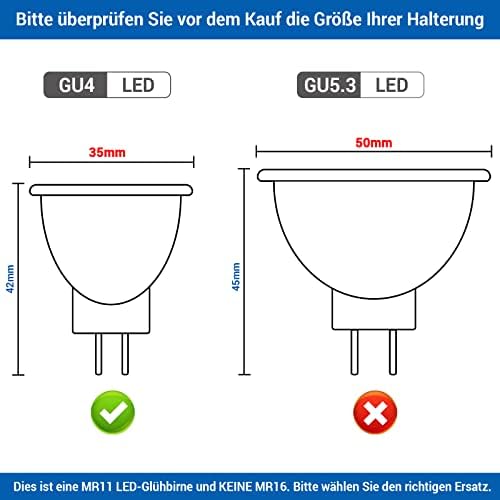 Allesgute MR11 LED 5W GU4 – Bild 3