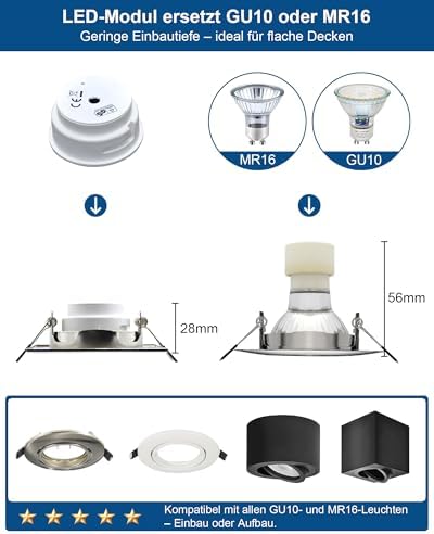 Allesgute LED Dimmmodul 6W COB – Bild 4 #Warmweiß 3000K