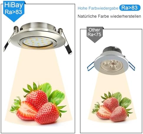 HiBay Einbaustrahler Neutralweiß Raumbeleuchtung