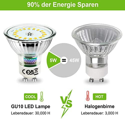 Allesgute GU10 5W Nicht Dimmbar NW / 6er – Bild 3