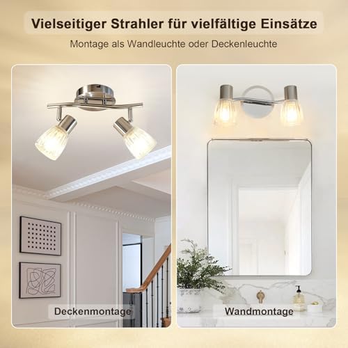 Unikcst Streifenglas Chrom 2 Flammig – Bild 3 #2 Flammig