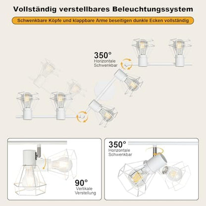 HiBay Diamant Weiß 6 Flammig – Bild 2 #6 Flammig