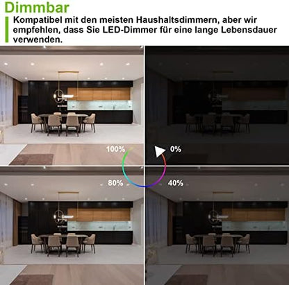 Unikcst GU10 LED 10W Dimmbar – Bild 4 #Neutralweiß 4500K #6er Set