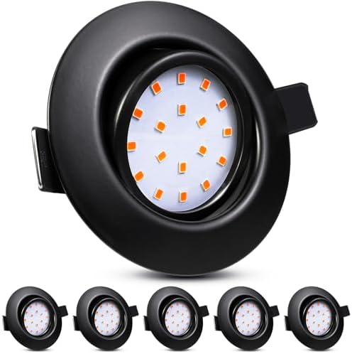 Wondlumi 6er LED Einbaustrahle – WW